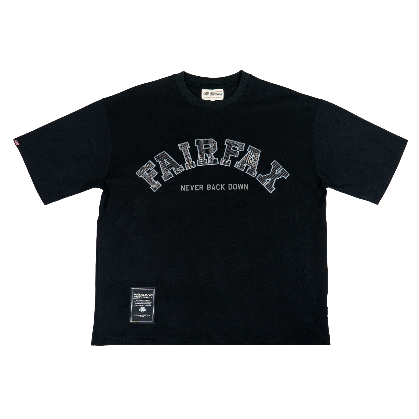 FXSS23-TE07-SASIKO UNIVERSITY TEE