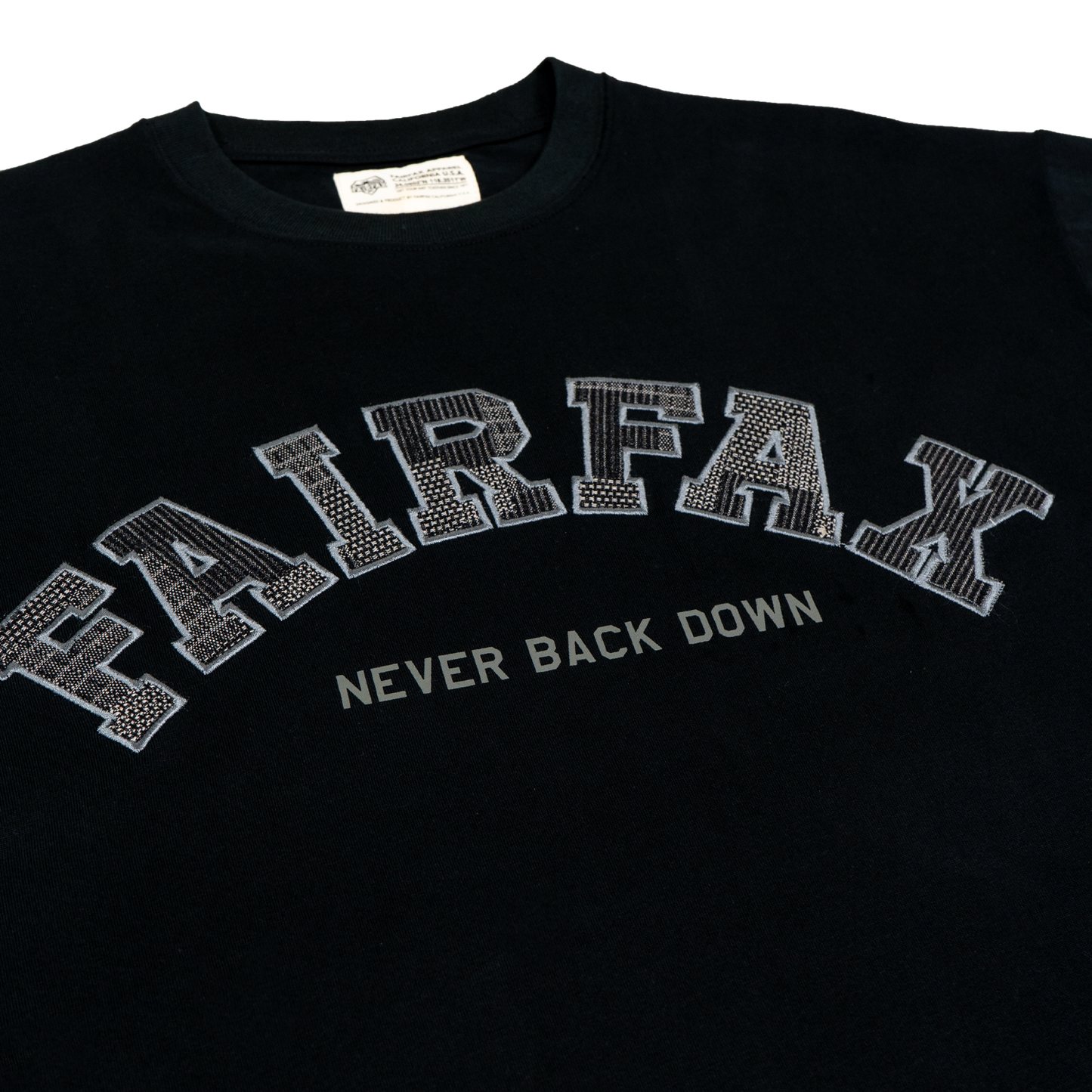 FXSS23-TE07-SASIKO UNIVERSITY TEE