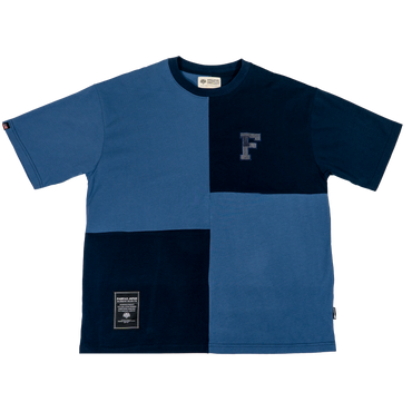 FXSS23-TE08-SASIKO BLOCKING TEE