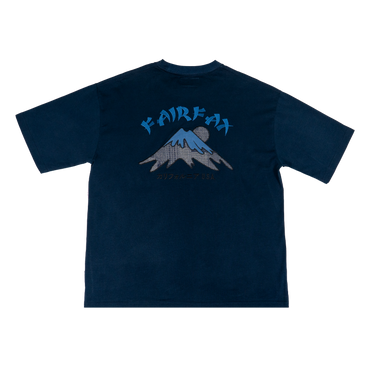 FX-TE05-SASHIKO MT FUJI TEE