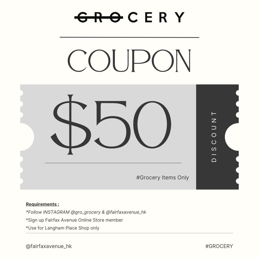 FAIRFAX AVENUE X GROCERY COUPON