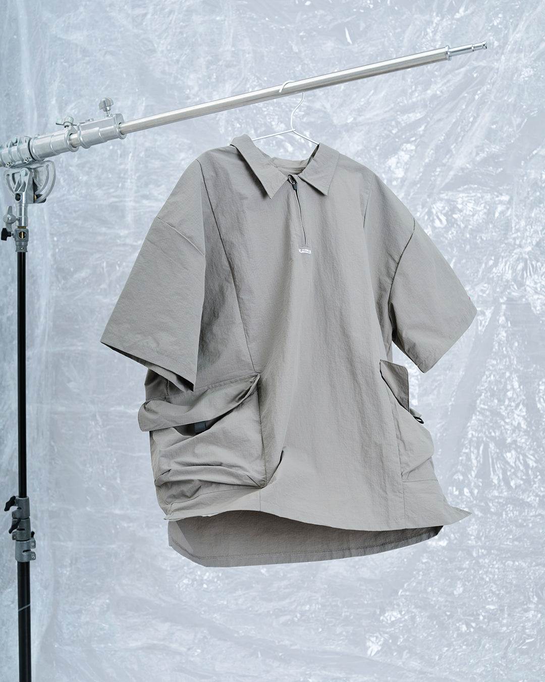 Waterproof Nylon Polo Shirt｜Sand