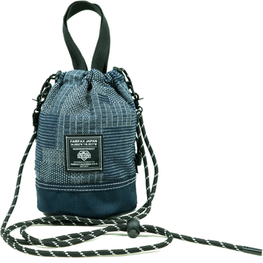 FF1120-SASIKO MINI BUCKET TOTE
