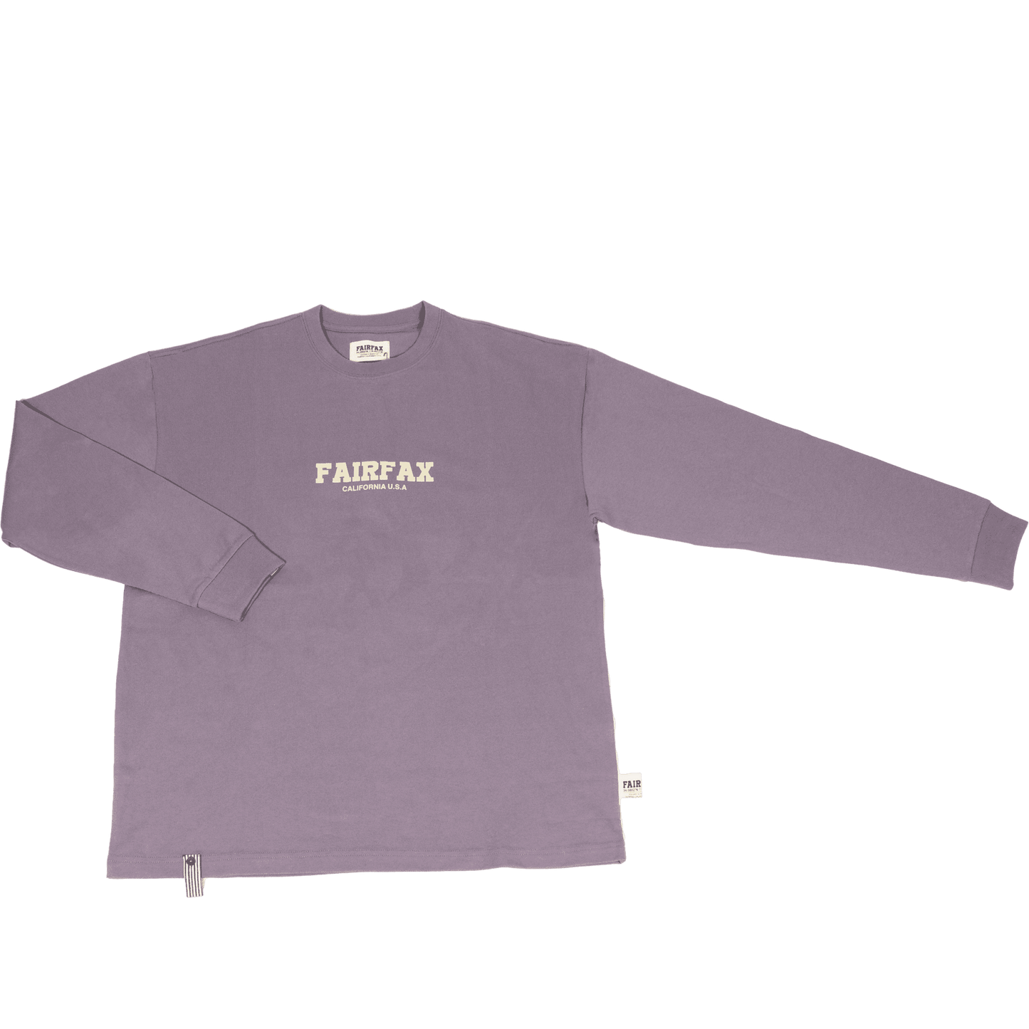 FFX22004-FAIRFAX ESSENTIAL LOGO L/S TEE