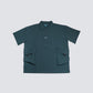 Waterproof Nylon Polo Shirt｜Fumble Green