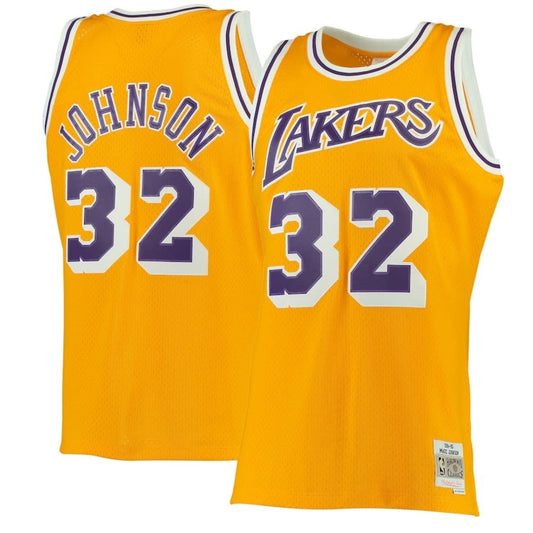 [ Pre-Order ] MITCHELL & NESS SWINGMAN JERSEY LAKERS #32